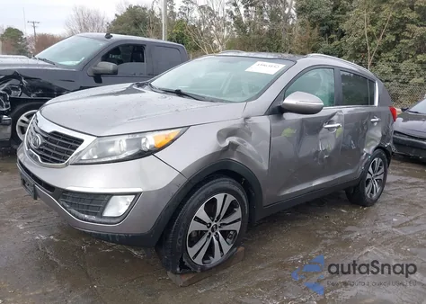 2012 Kia Sportage Ex из США, поврежденный, VIN KNDPC3A29C7340153